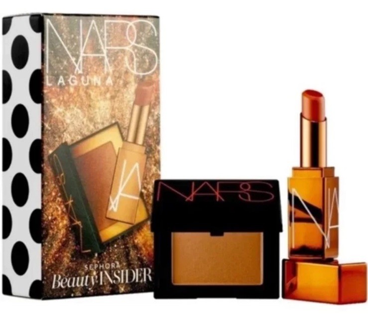 NARS LAGUNA Bronzer & Afterglow Lip Balm Sephora Beauty Insider Birthday Set NARS LAGUNA Bronzer & Afterglow Lip Balm Sephora Beauty Insider Birthday Set