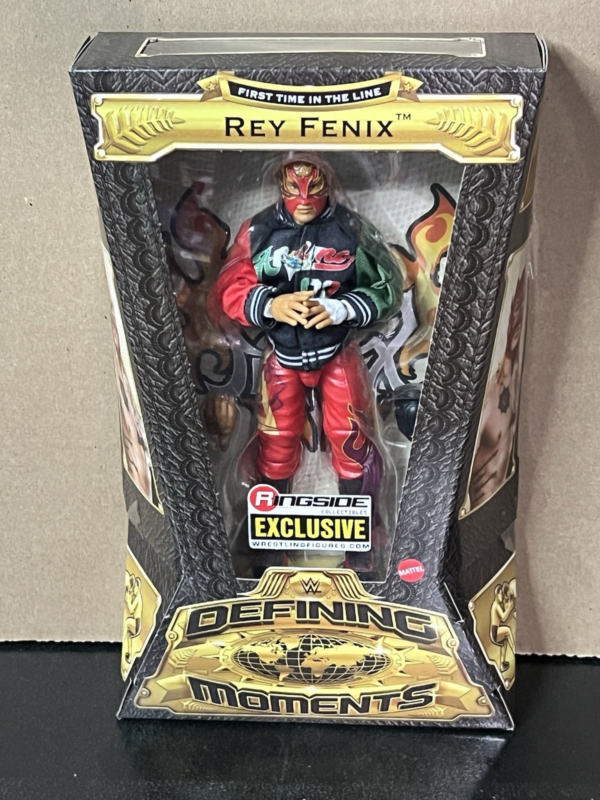 WWE Mattel Defining Moments Rey Fenix Elite Action Figure Ringside Exclusive