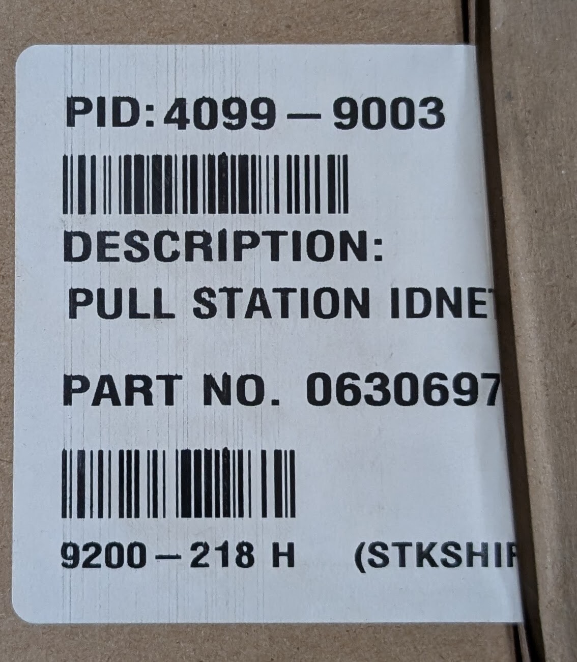 Simplex 4099-9003 Addressable Pull Station - MANY AVAILABLE - SAME DAY SHIPPING Simplex 4099-9003 Addressable Pull Station - MANY AVAILABLE - SAME DAY SHIPPING