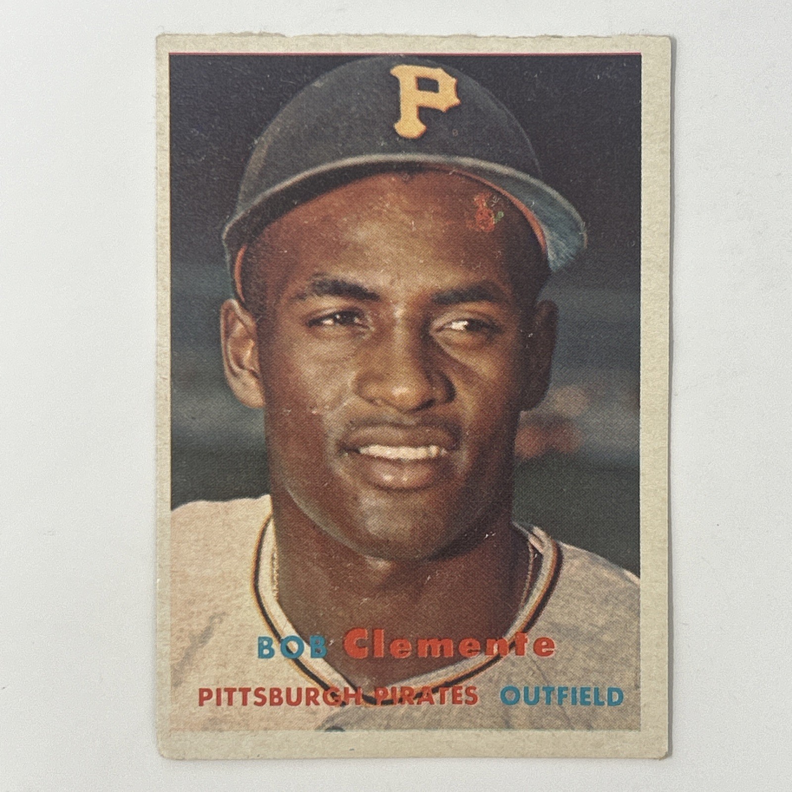1957 Topps - Roberto Clemente #76 1957 Topps - Roberto Clemente #76