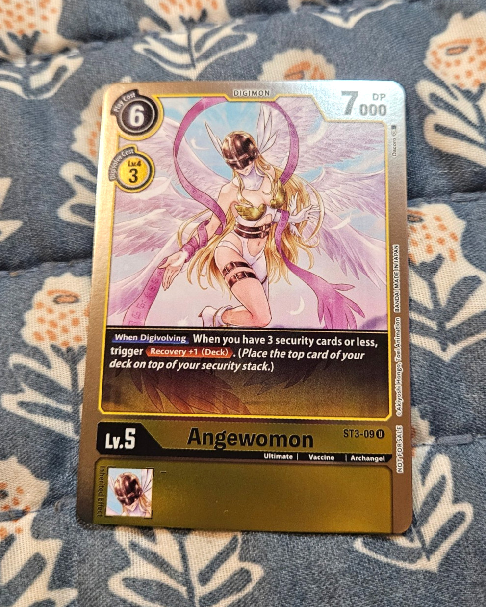 Angewomon Alternate Art Foil - ST3-09 - Digimon Angewomon Alternate Art Foil - ST3-09 - Digimon