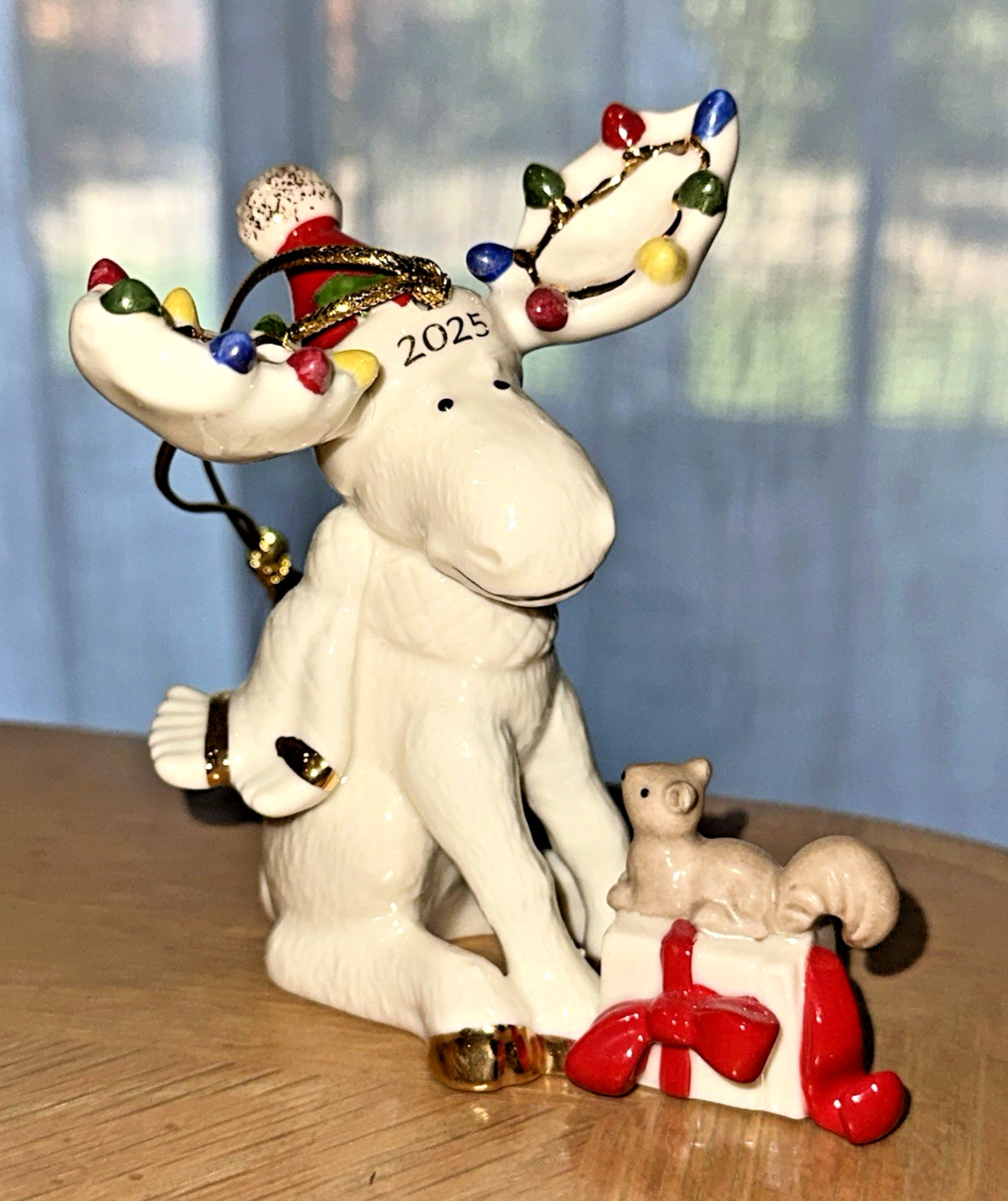 Lenox 2025 Moose Annual Marcel the Moose Christmas Ornament Lenox 2025 Moose Annual Marcel the Moose Christmas Ornament