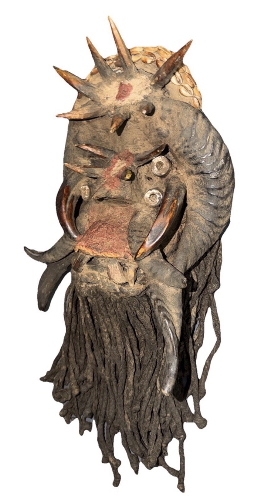 African Tribal Art Carved Wood Bete Mask African Tribal Art Carved Wood Bete Mask