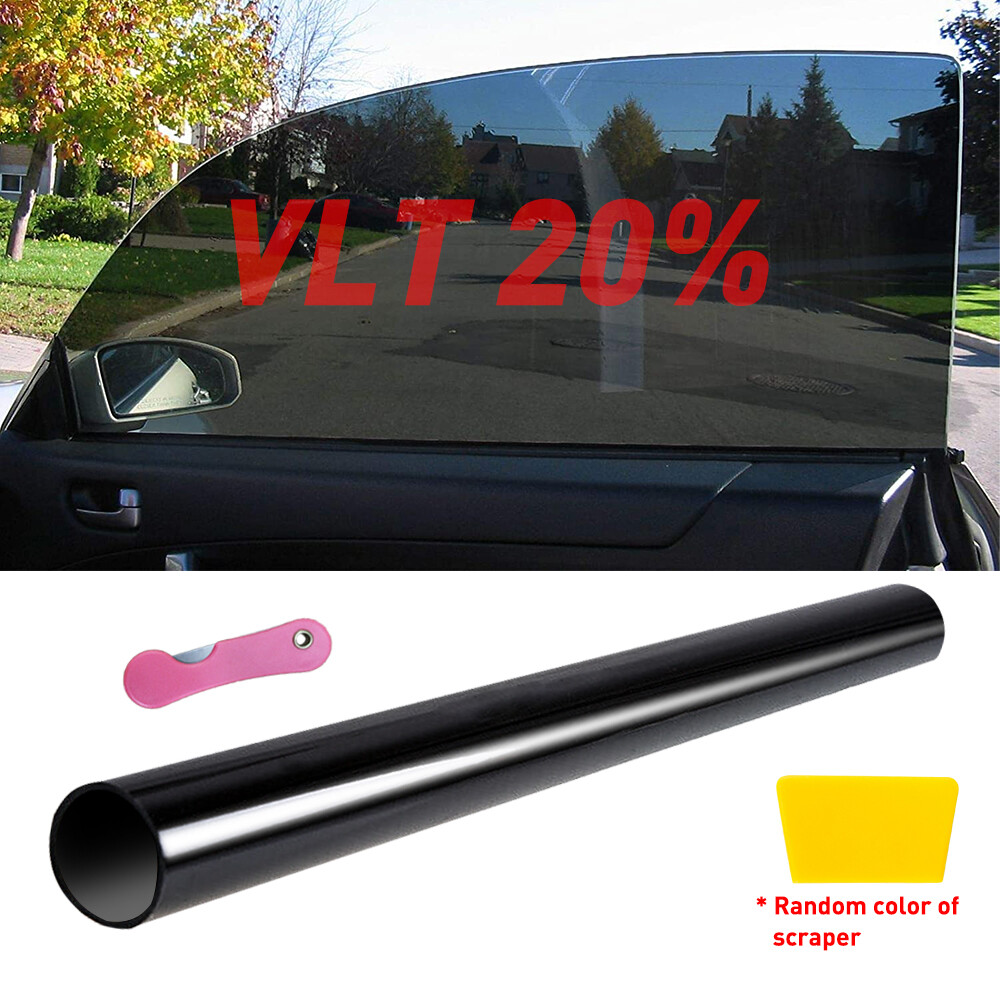 10ft Uncut Roll Window Tint Film 20% VLT 20\