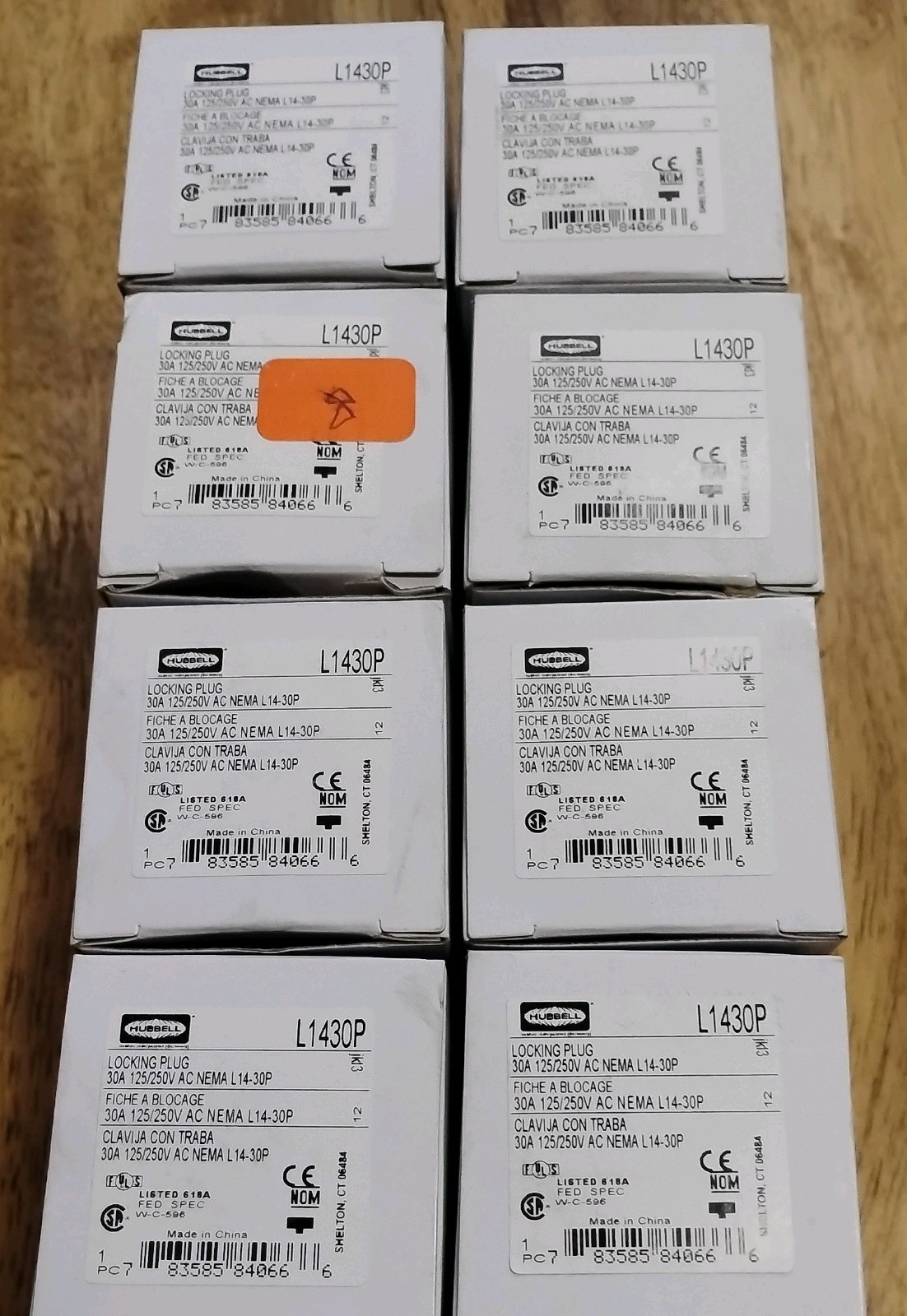 Hubbell L1430P Lot Of 8 Pieces. Don't Miss This One. $$$ Save Money Here Now $$$ Hubbell L1430P Lot Of 8 Pieces. Don't Miss This One. $$$ Save Money Here Now $$$
