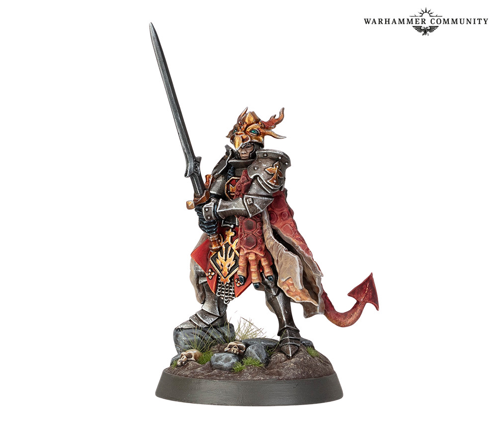 Warhammer Heroes Series 7 Cities of Sigmar Kenzo, the Drake-Blade Arch-Knight