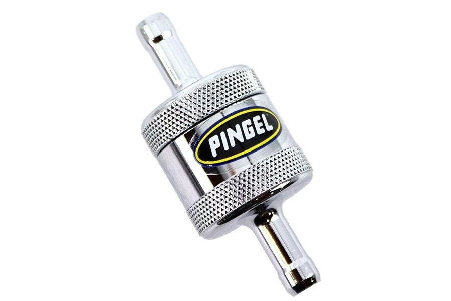 Pingel SS1C Chrome Inline Fuel Filter
