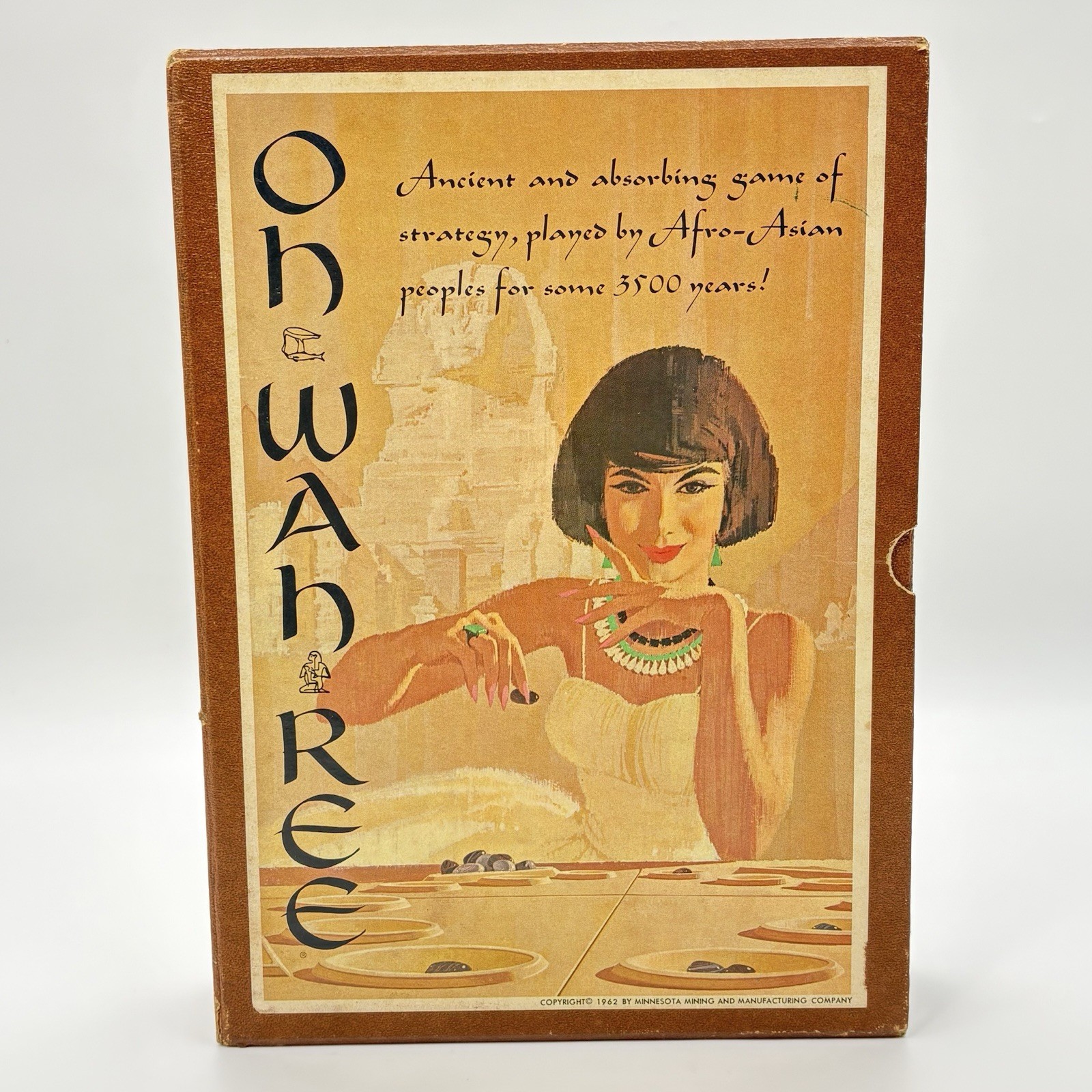 Vintage 1962 Oh-Wah-Ree Game (missing 1 Green Marble) Vintage 1962 Oh-Wah-Ree Game (missing 1 Green Marble)