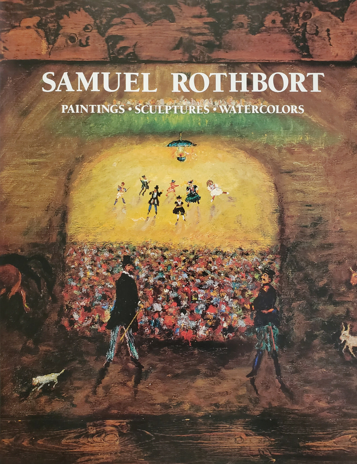 Samuel Rothbort Art Book. Judaica Hardcover (Jewish Artist)