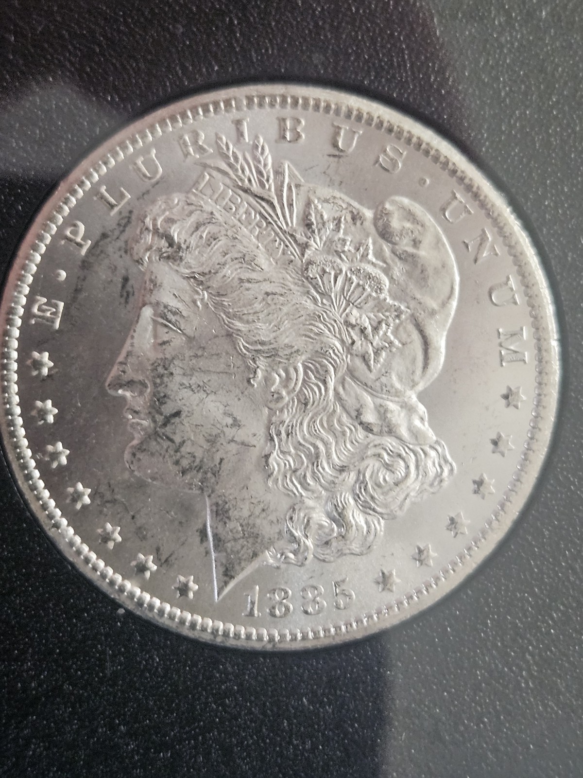 1885 CC Morgan Silver Dollar Carson City High Grade, Rare, Uncirculated
