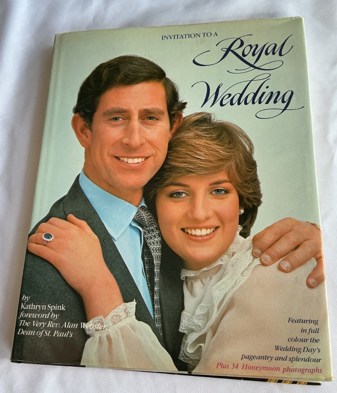 Invitation To A Royal Wedding Prince Charles & Princess Diana DJ British royalty