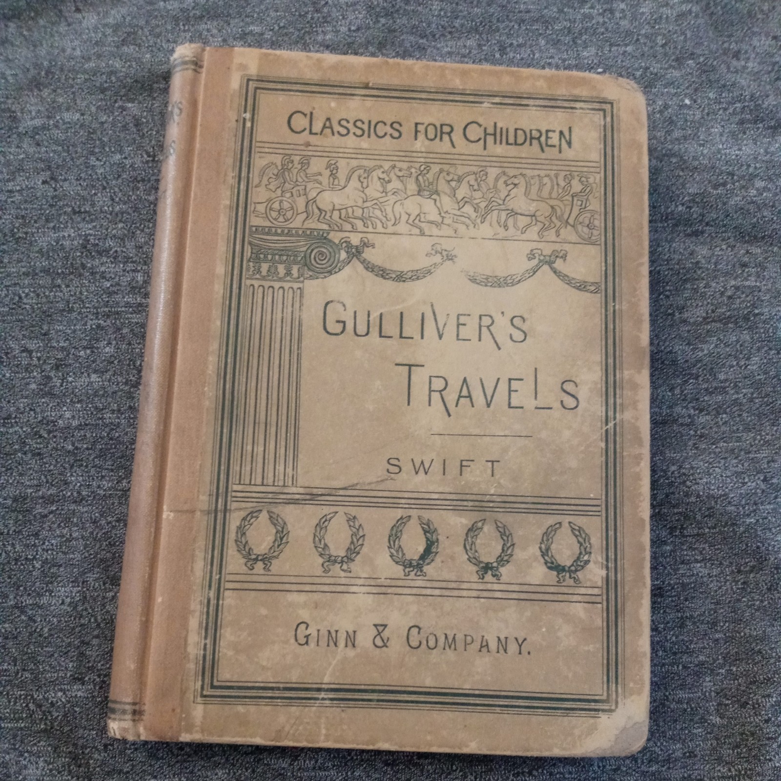 Antique GULLIVER\'S TRAVELS hardcover 1886 Edition Antique GULLIVER\'S TRAVELS hardcover 1886 Edition