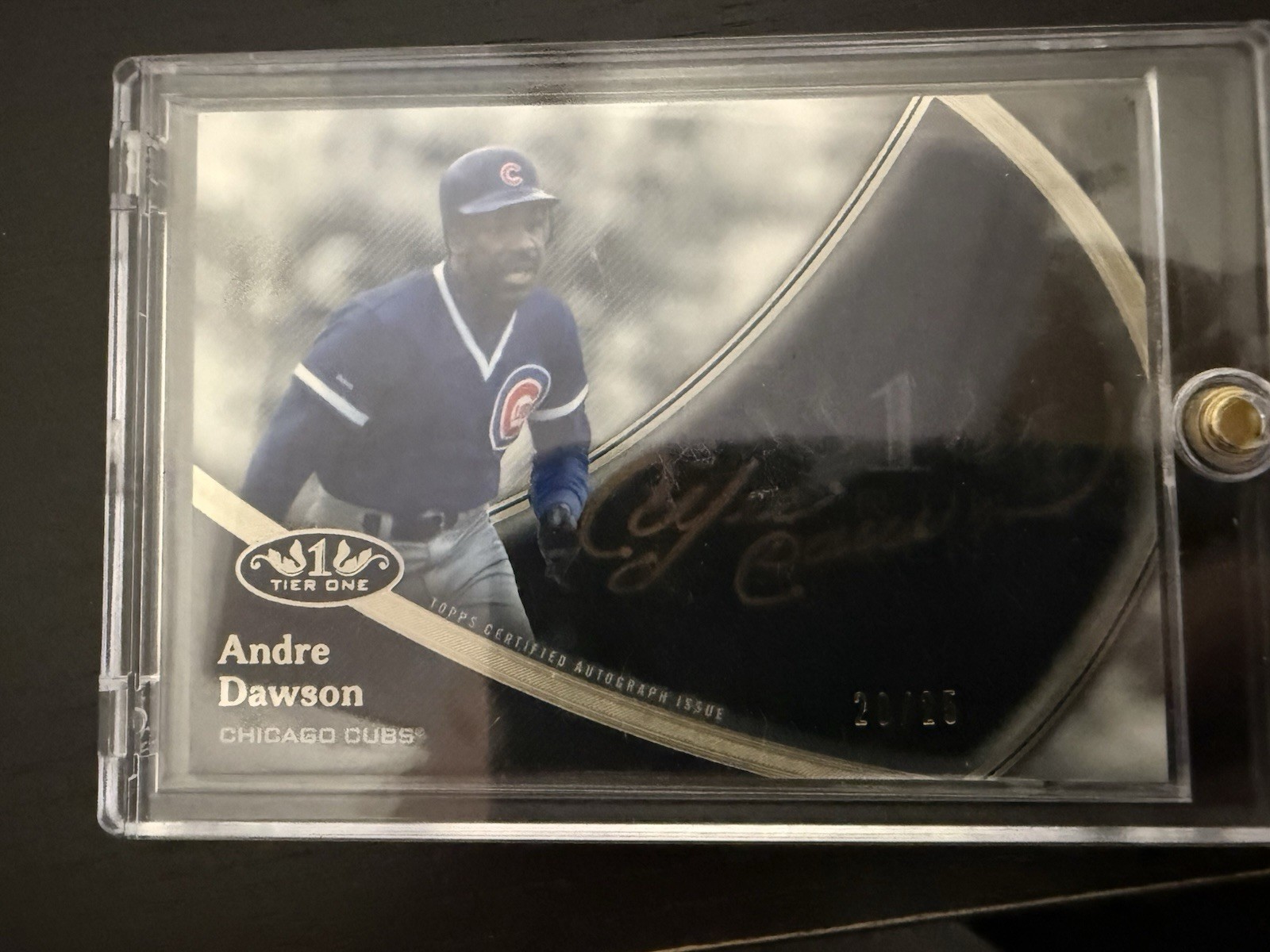 Topps Tier One Hall of Famer Autos 2020 Andre Dawson. 20/25 2021 Jim Rice. Auto Topps Tier One Hall of Famer Autos 2020 Andre Dawson. 20/25 2021 Jim Rice. Auto