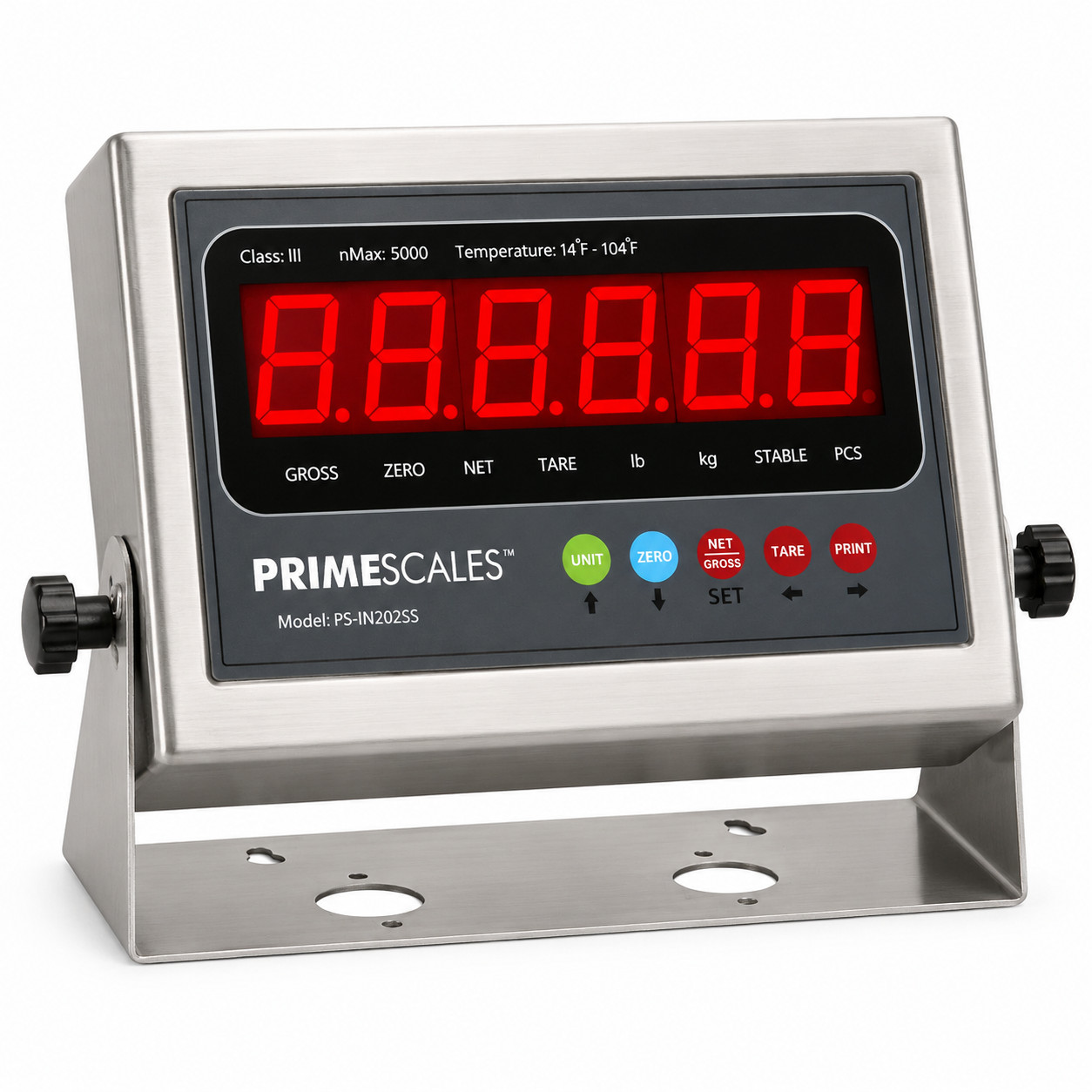 Prime Scales Indicator for Floor Scale NTEP Legal for Trade  Stainless Steel NEW