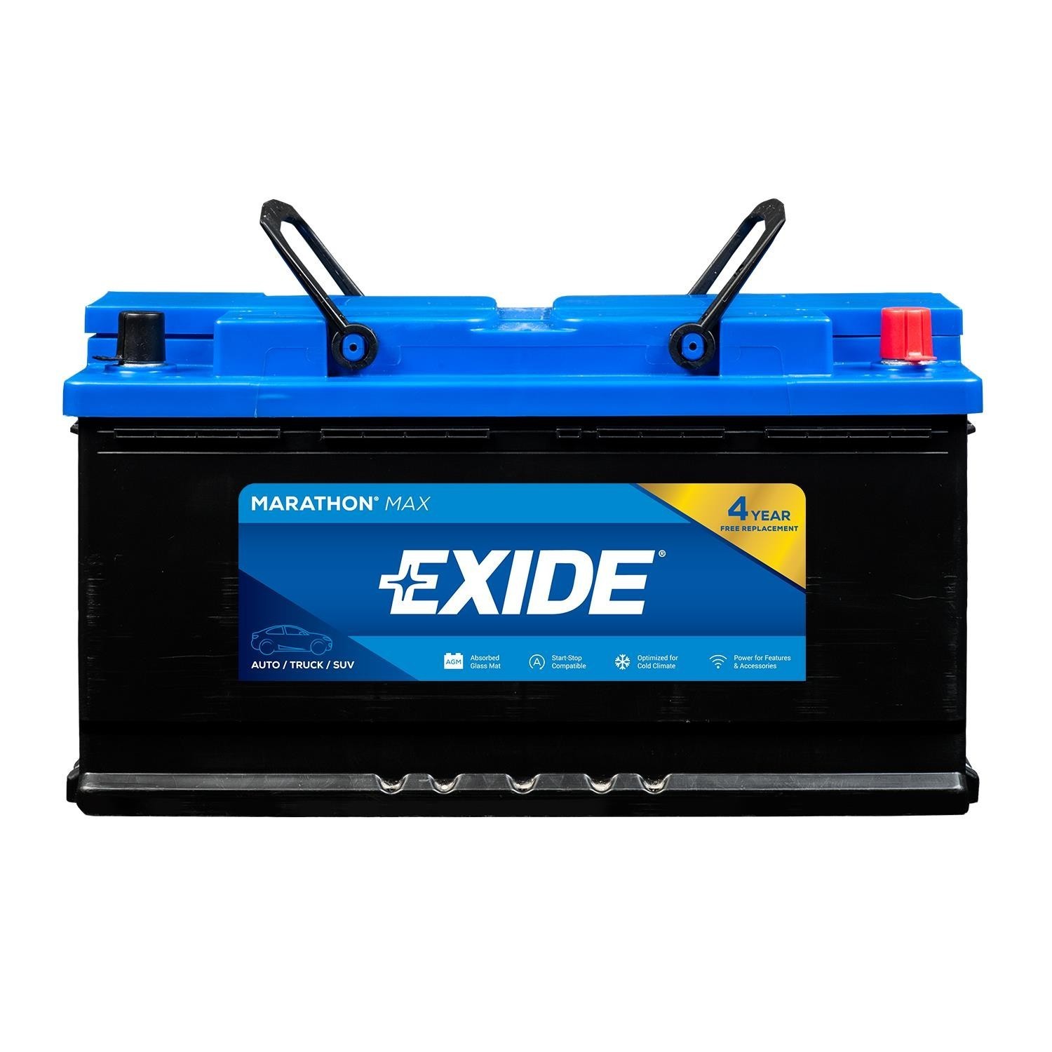 Exide Vehicle Battery for Q7, SQ7, Cayenne, A4, A4 allroad+More MX-H8/L5/49