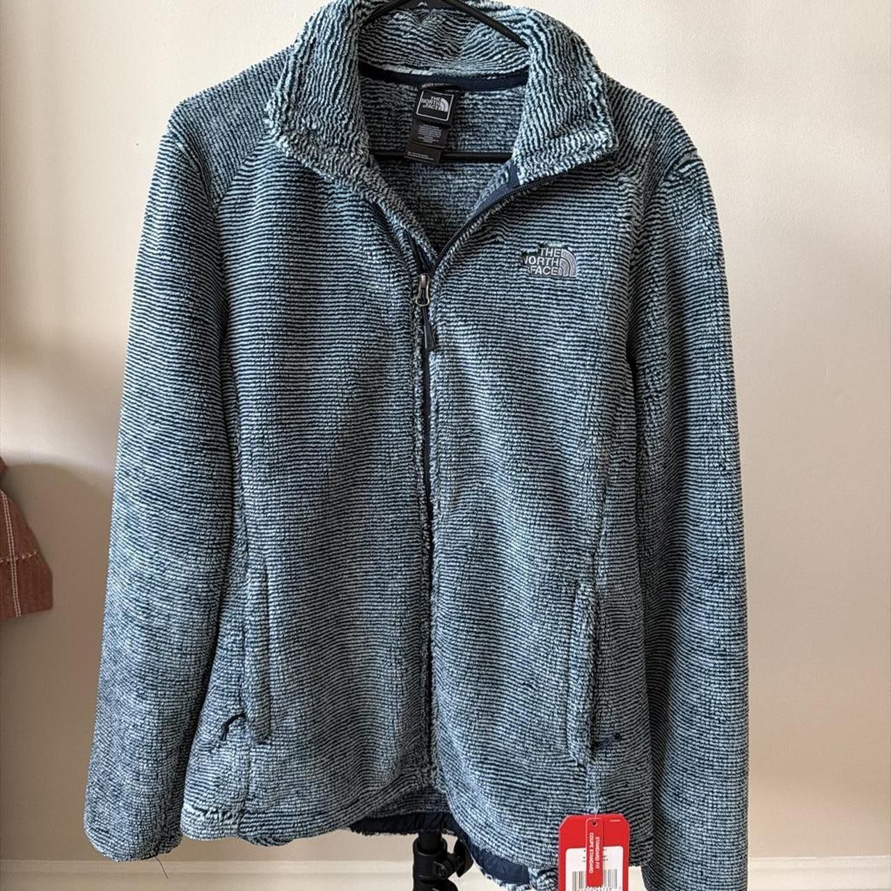 The North Face Women\'s Blue and Grey Jacket The North Face Women\'s Blue and Grey Jacket