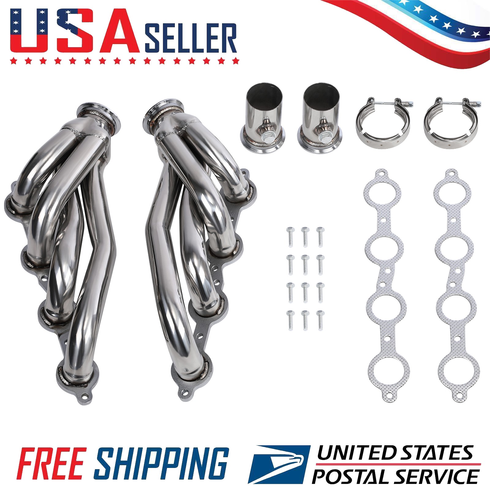 Truck Headers For 1960-1986 LS Chevrolet C-10 GMC 1500Conversion Swap 4.8L 5.3L