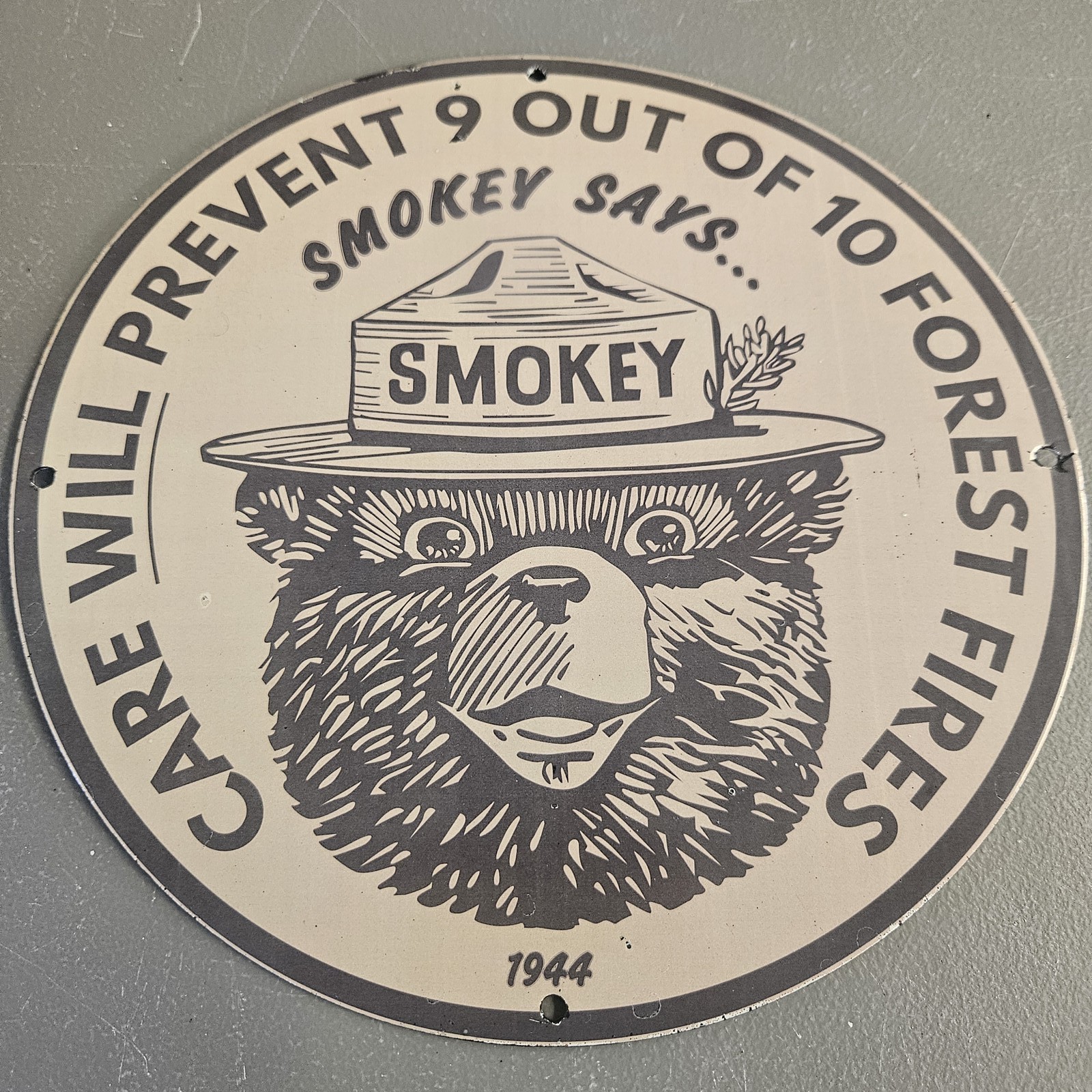 VINTAGE 1944 SMOKEY BEAR 12