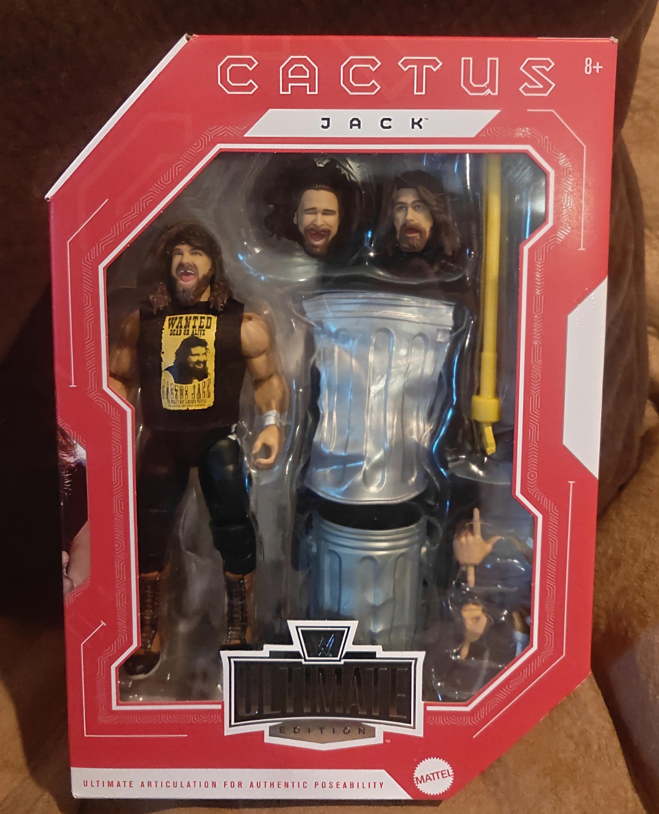 Mattel WWE Ultimate Edition Monday Night War Cactus Jack action figure