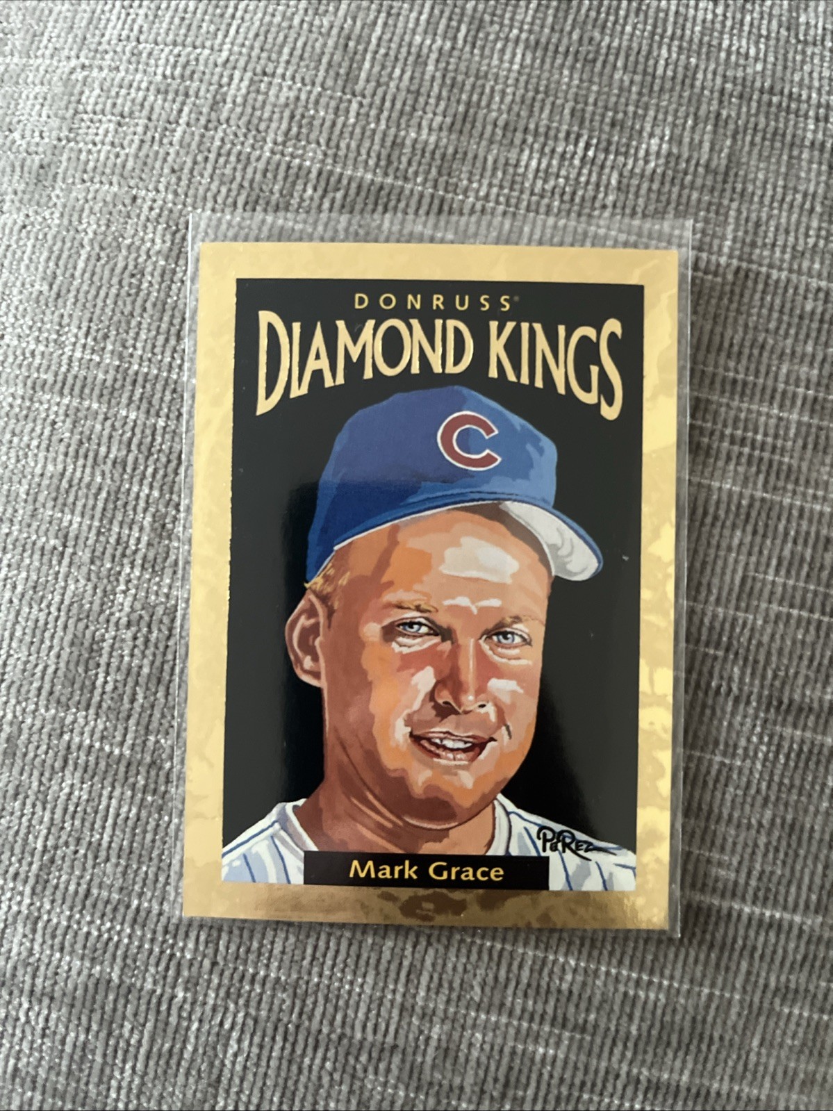 1996 Donruss - Diamond Kings Mark Grace #DK-14 /10000 1996 Donruss - Diamond Kings Mark Grace #DK-14 /10000