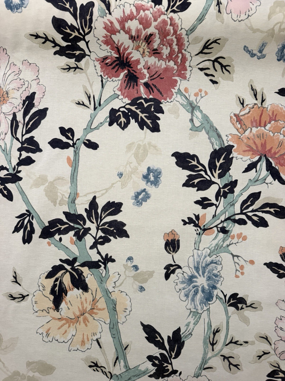 Lee Jofa Inisfree Sunset Linen Fabric 4 7/8 Yards