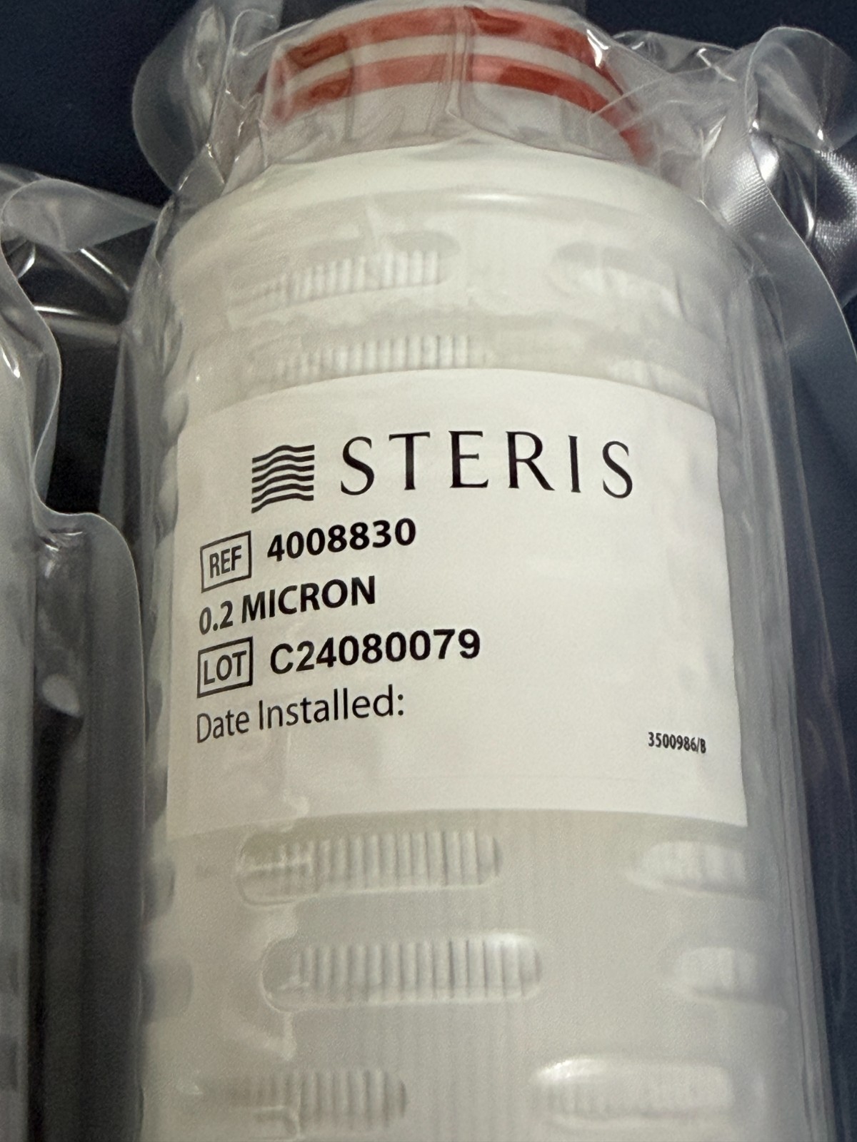 Steris 4008830 0.2 Micron Air Vent Filter for AMSCO Series 400 Steam Sterilizer