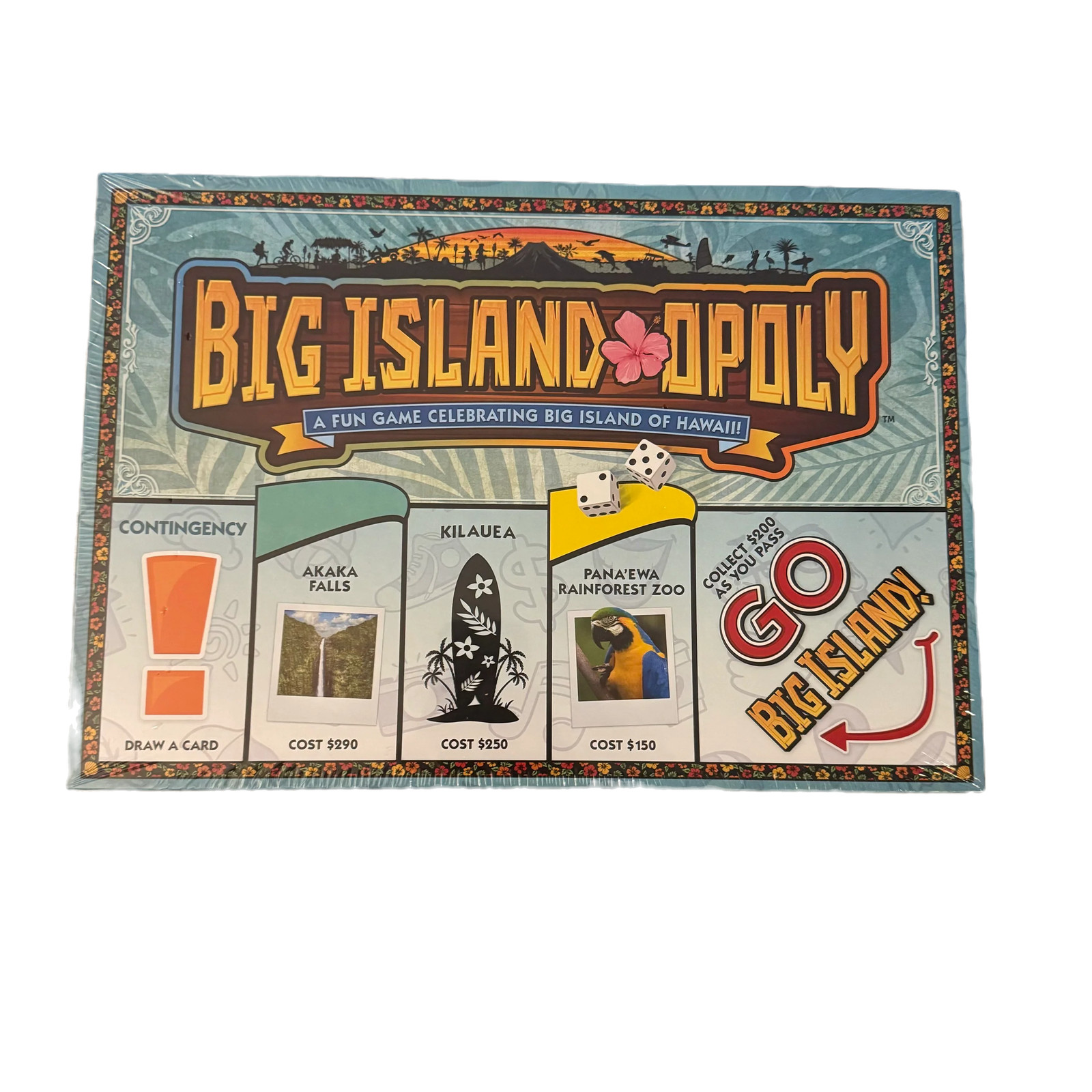 Big Island-opoly Boardgame, a Monopoly Game