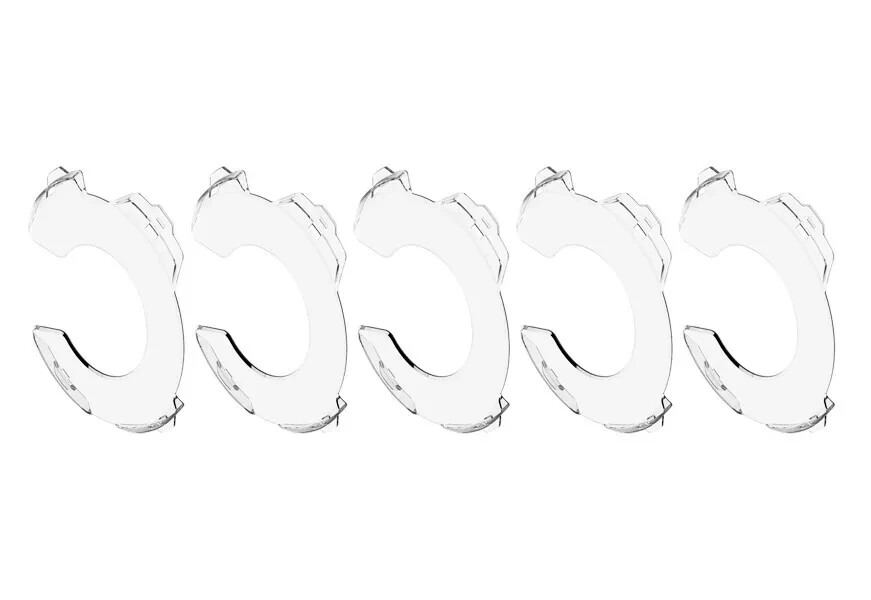 5 Pack - REPLACEMENT LENS COVERS FOR THE ATD80460 SABER PAINT GUN LIGHT