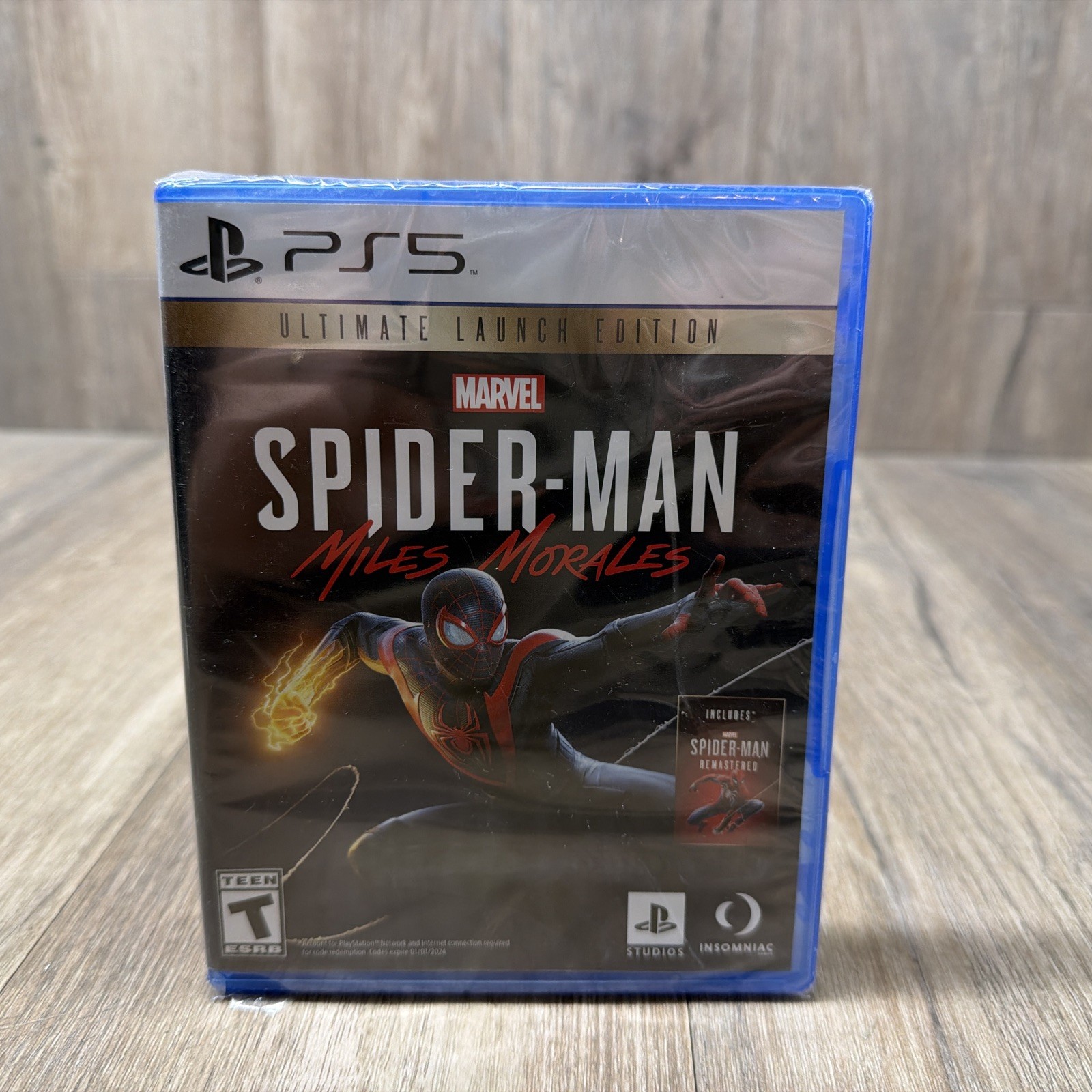 Marvel Spider-Man Miles Morales Ultimate Launch Edition PS5 New Sealed