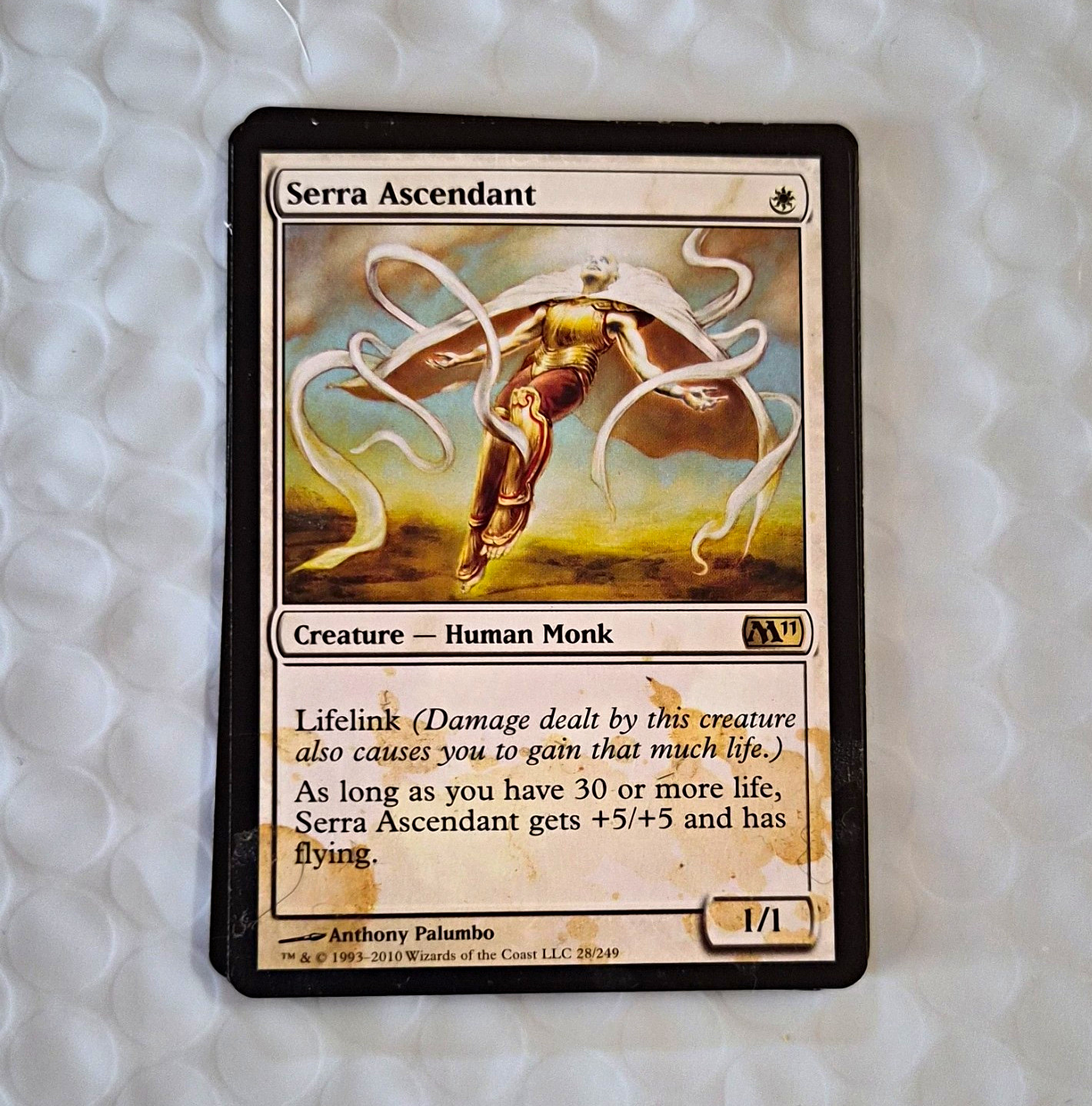 Serra Ascendant 28/249 Core Set 2011 (M11) Regular Rare White English MTG Serra Ascendant 28/249 Core Set 2011 (M11) Regular Rare White English MTG