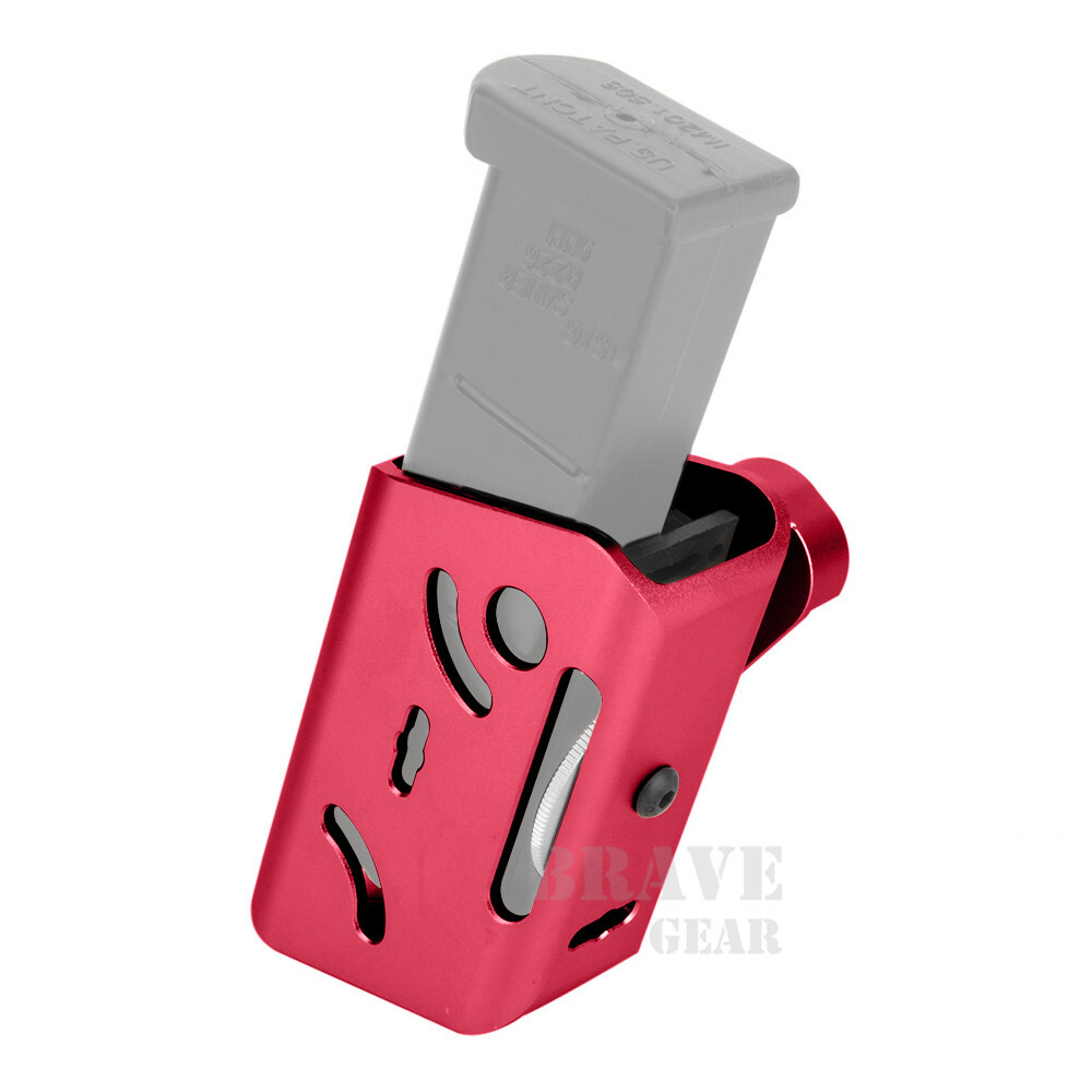 IPSC IDPA USPSA 3-Gun Competition Shooting Speed Pistol Magazine Pouch Aluminum IPSC IDPA USPSA 3-Gun Competition Shooting Speed Pistol Magazine Pouch Aluminum