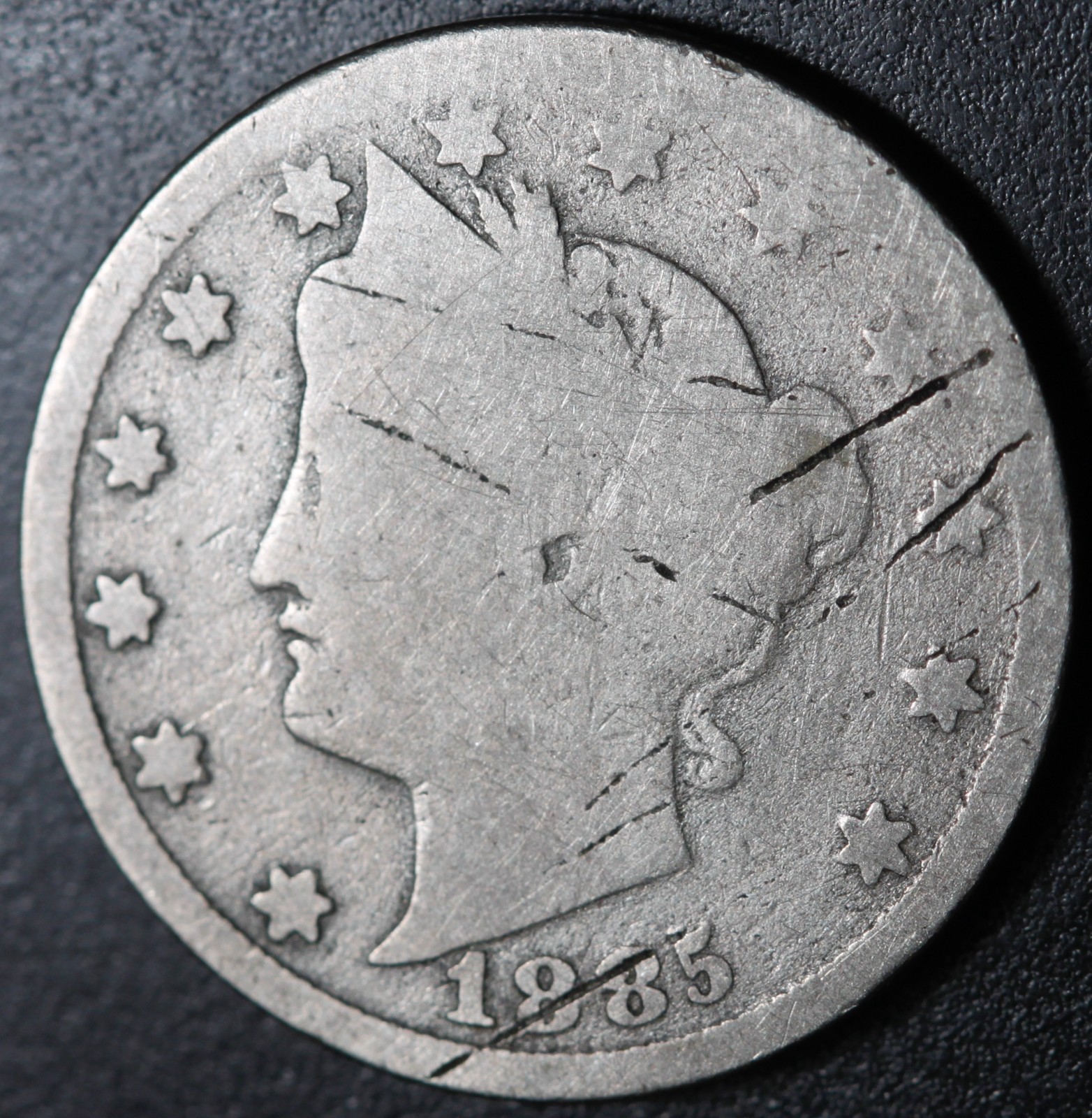 1885 LIBERTY HEAD V NICKEL *KEY TO THE SET* 1885 LIBERTY HEAD V NICKEL *KEY TO THE SET*
