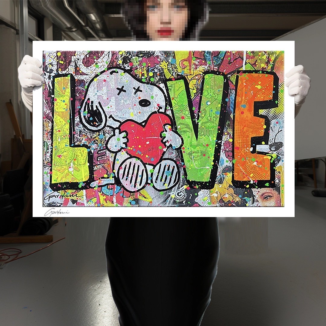 Love is a Friendship – Print Limited Edition on Canvas, Giclee Print, comics Love is a Friendship – Print Limited Edition on Canvas, Giclee Print, comics