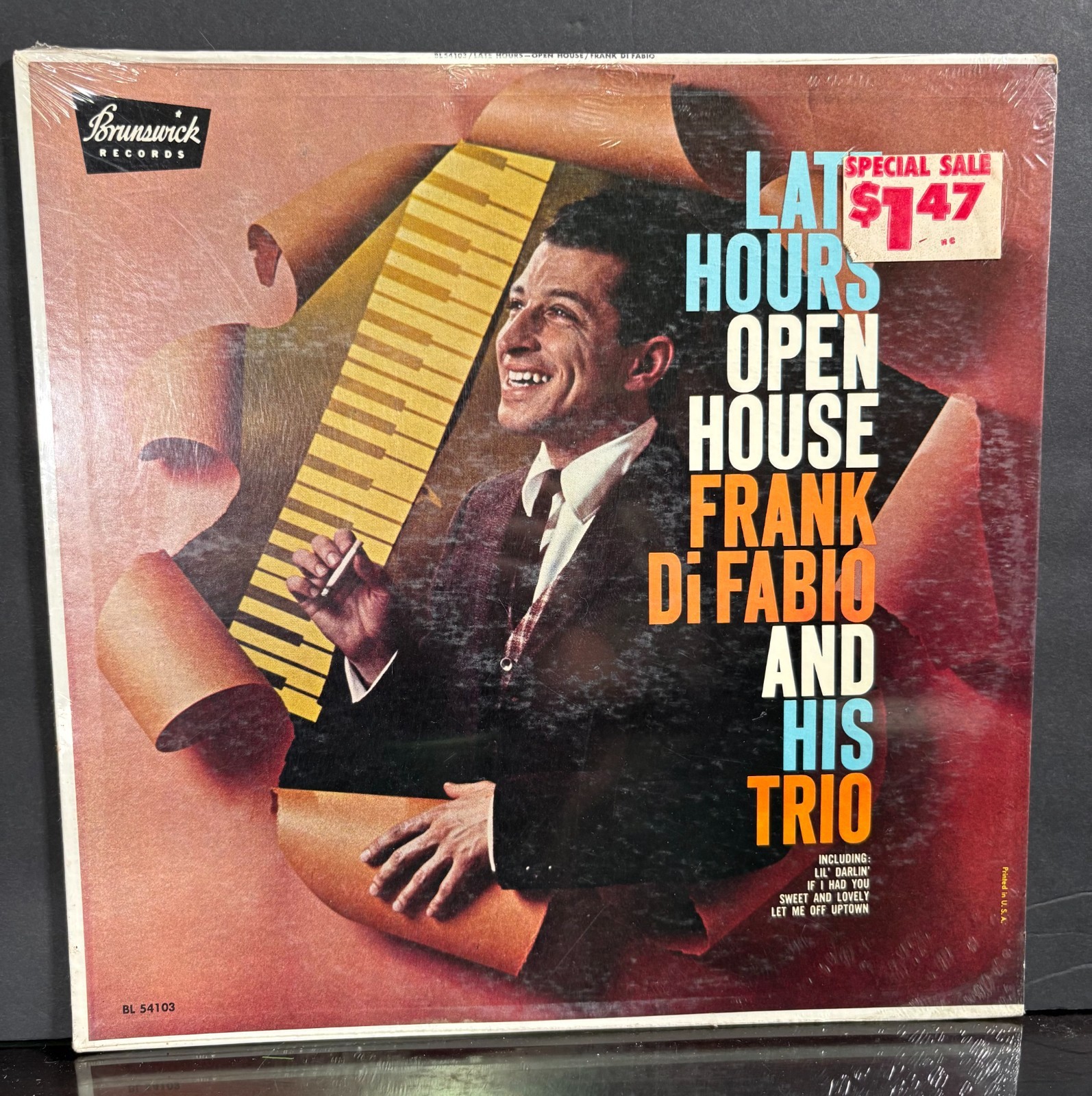 New/Sealed ~ Frank DiFabio & His Trio LATE HOURS OPEN HOUSE ~ BL-54103 LP ~ NM