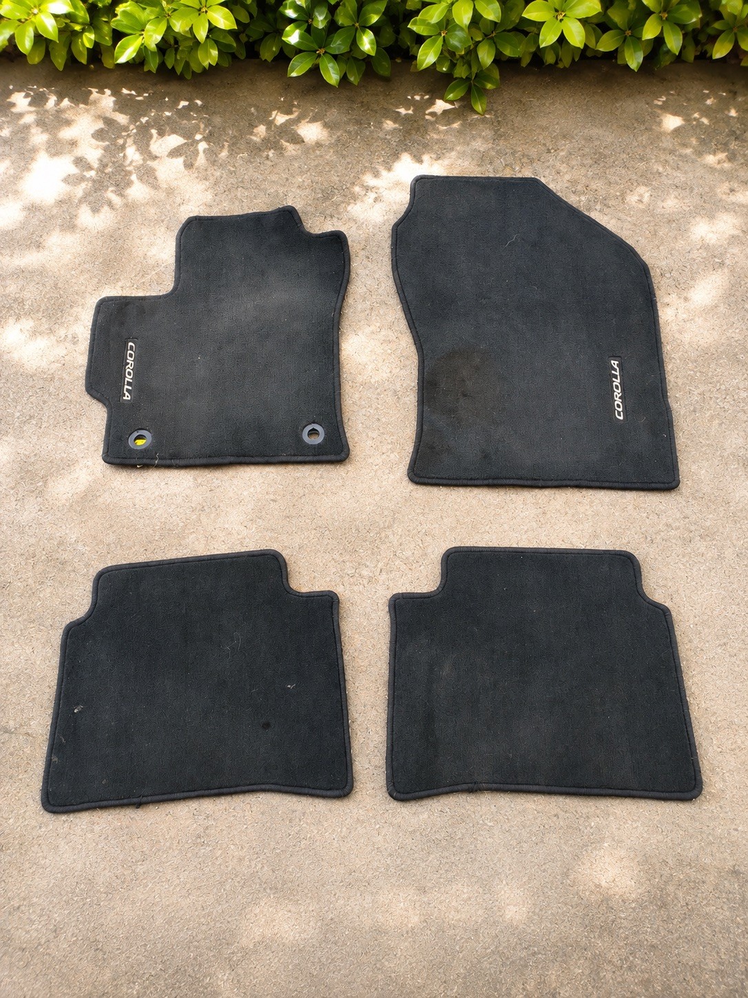 2020-2026 Toyota Corolla Interior Floor Mats Carpets Set Of 4 Pt206-02202-01
