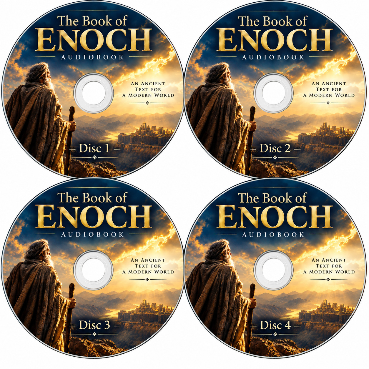The Book of Enoch Audiobook on 4 Audio CD's - Translated by Robert Charles The Book of Enoch Audiobook on 4 Audio CD's - Translated by Robert Charles