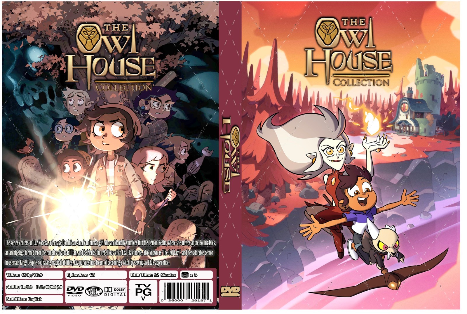 Animated Show The Owl House Season 1 to 3 in Eng