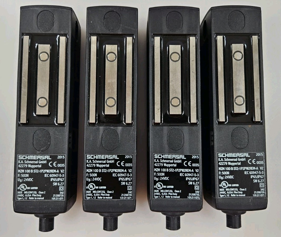 SCHMERSAL MZM 100 B ST2-1P2PW2REM-A Safety Interlock《Low Use》Priced To Sell 