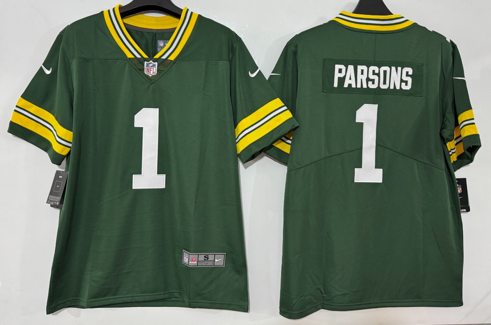 New 2025 Men's Micah Parsons #1 Green/White All Stitched Jersey (Free Tax ) New 2025 Men's Micah Parsons #1 Green/White All Stitched Jersey (Free Tax )