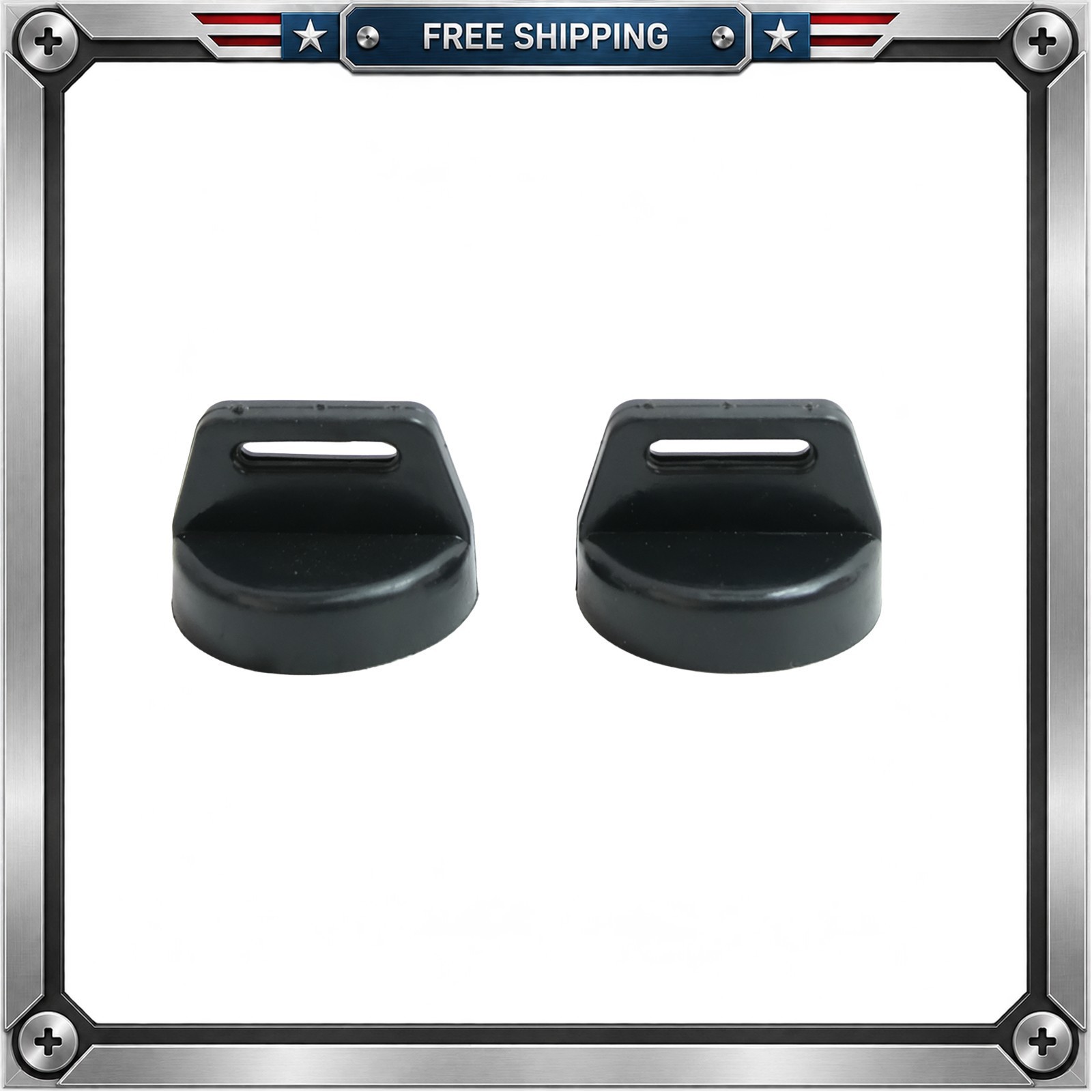 Key Switch Cover 2 Pcs for Polaris Sportsman Scrambler 5433534 - Aftermarket