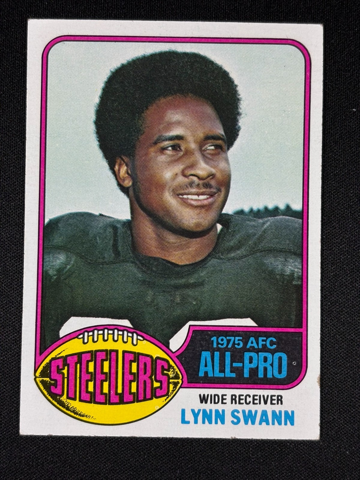 1976 Topps - Lynn Swann #140 - 2nd Yr - Pittsburgh Steelers - HOF 1976 Topps - Lynn Swann #140 - 2nd Yr - Pittsburgh Steelers - HOF