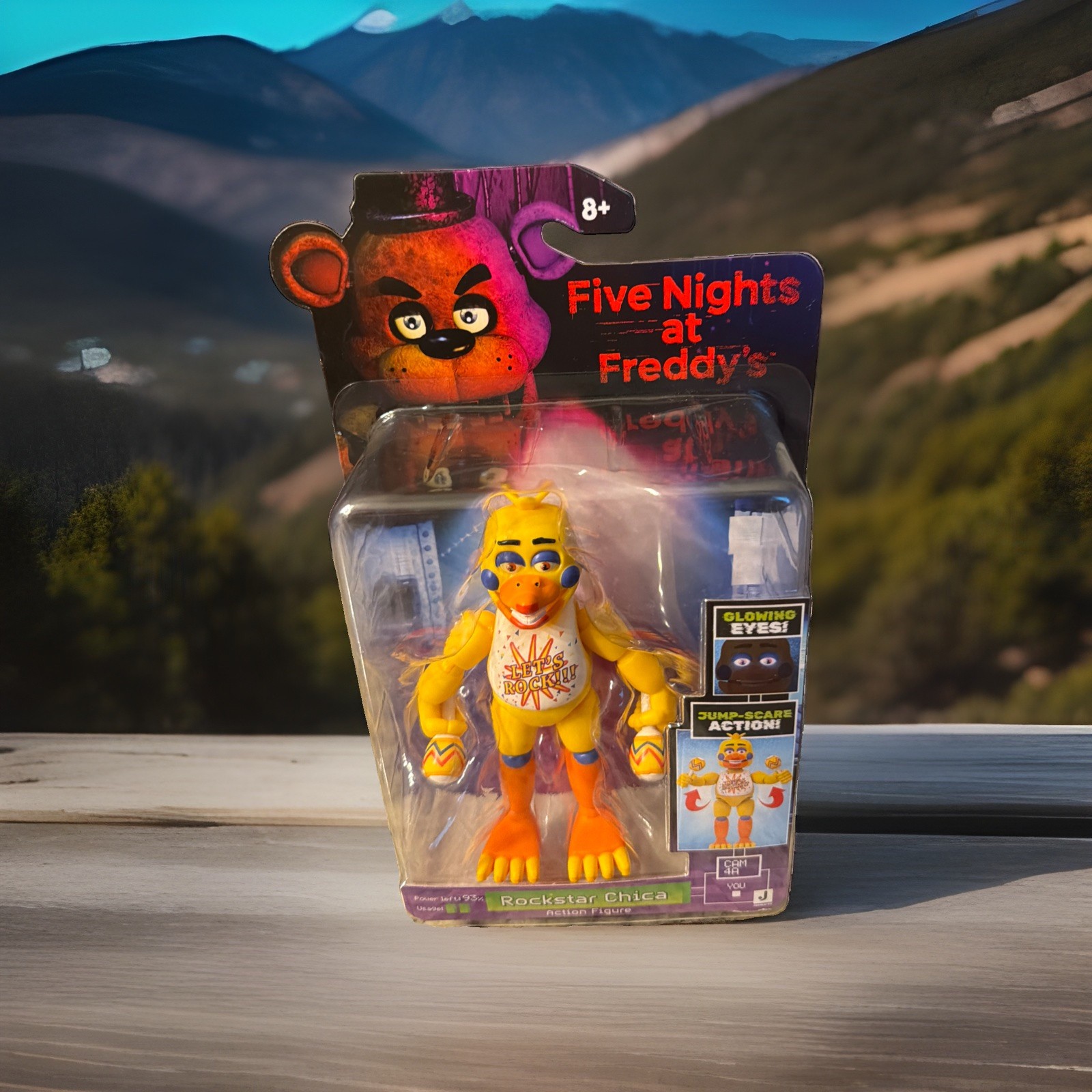 FNAF Five Nights At Freddy's Walmart Exclusive Rockstar Chica Action Figure