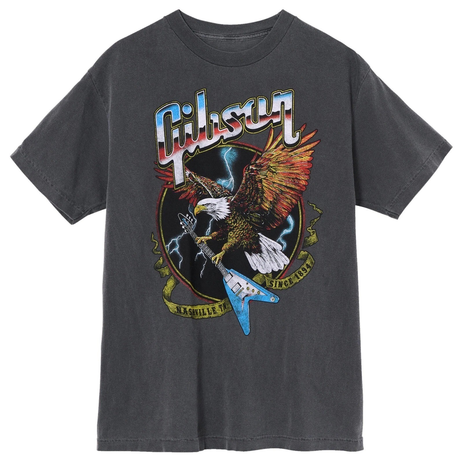 Vintage Gibson Guitars Shirt Gibson Eagle Nashville TN Since 1894 T-shirts