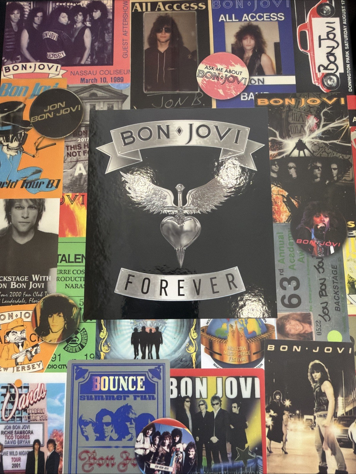 Bon Jovi Forever Official Limited Edition Book SIGNED - Ready to Ship Bon Jovi Forever Official Limited Edition Book SIGNED - Ready to Ship