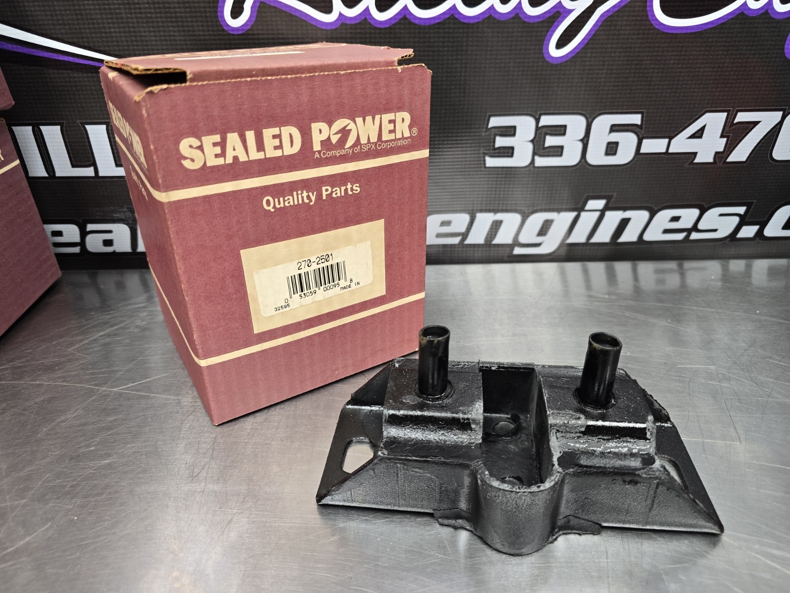 Sealed Power 270-2501 Manual Transmission Mount 60-80 Ford 144-429 NOS