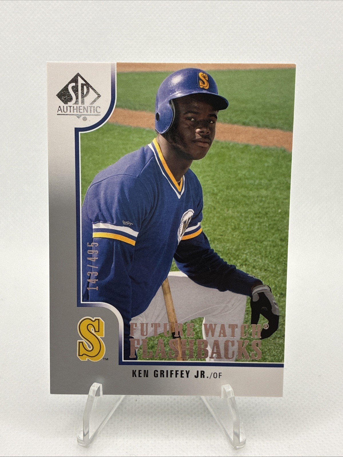 2009 SP Authentic Ken Griffey Jr. #/495 Mariners
