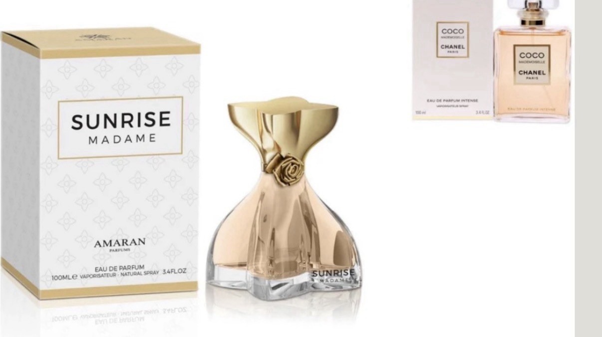 Sunrise Madame Eau De Parfum By Amaran 100ml 3.4 FL OZ