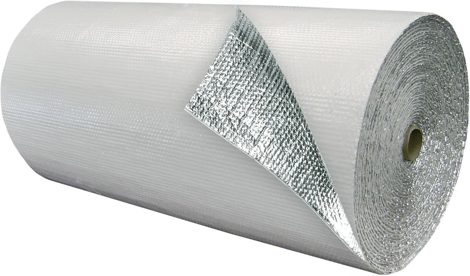 1000SQFT (5FT) Double Bubble REFLECTIVE Insulation Roll 6.35mm White/Foil R8-24