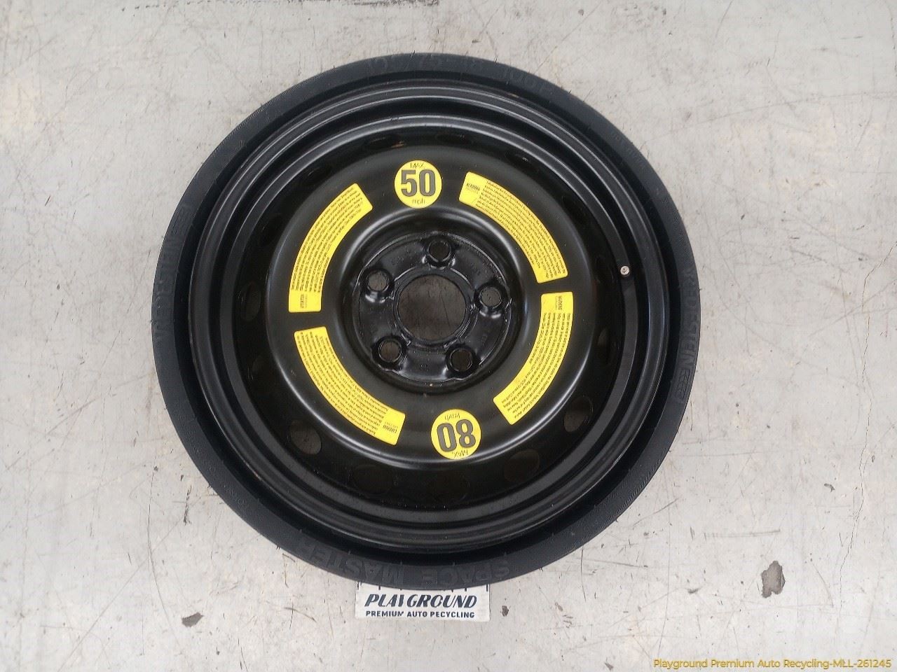 2003-2011 Porsche Cayenne S 18x6.5 Compact Spare Tire Wheel Rim 195/75R18