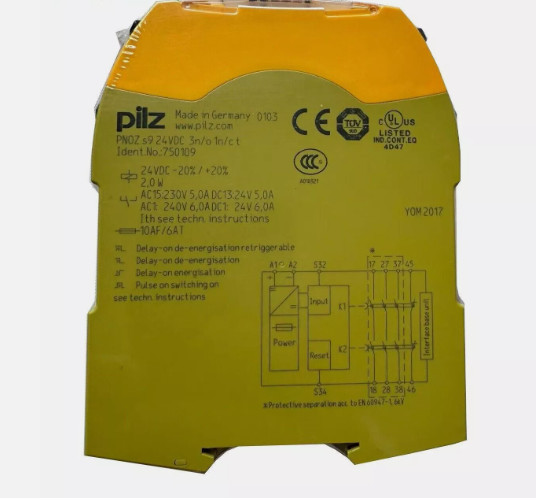 750109 1PC NEW PILZE Safety Relay 750109